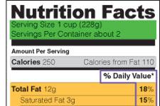 Nutrition Facts