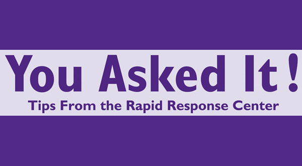 You Asked It! Newsletter